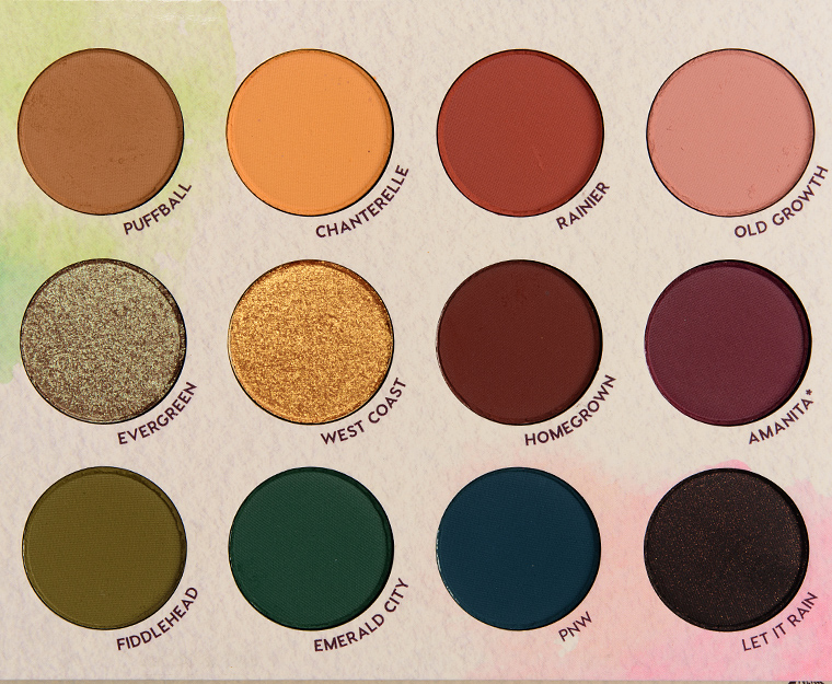 ColourPop At Forest Sight 12-Pan Pressed Powder Shadow Palette