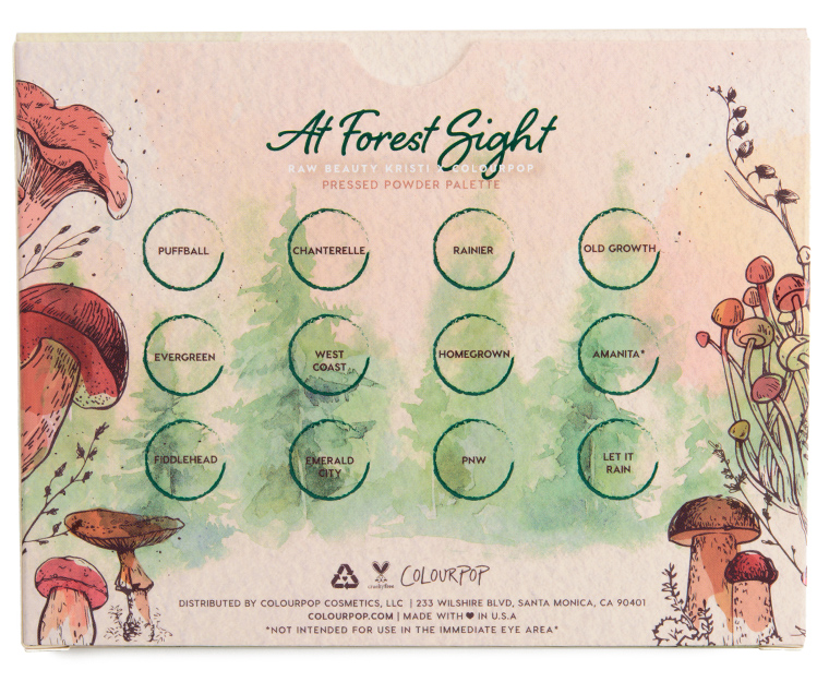 ColourPop At Forest Sight 12-Pan Pressed Powder Shadow Palette