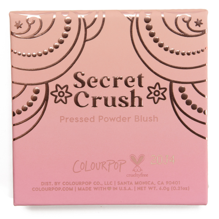 ColourPop Secret Crush Pressed Powder Blush
