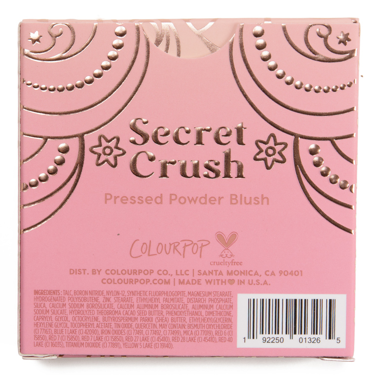ColourPop Secret Crush Pressed Powder Blush