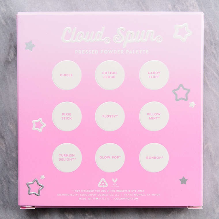 ColourPop Cloud Spun 9-Pan Pressed Powder Palette