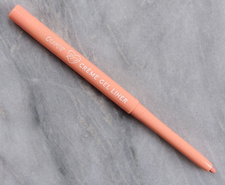 ColourPop Peach Fuzz Crème Gel Liner