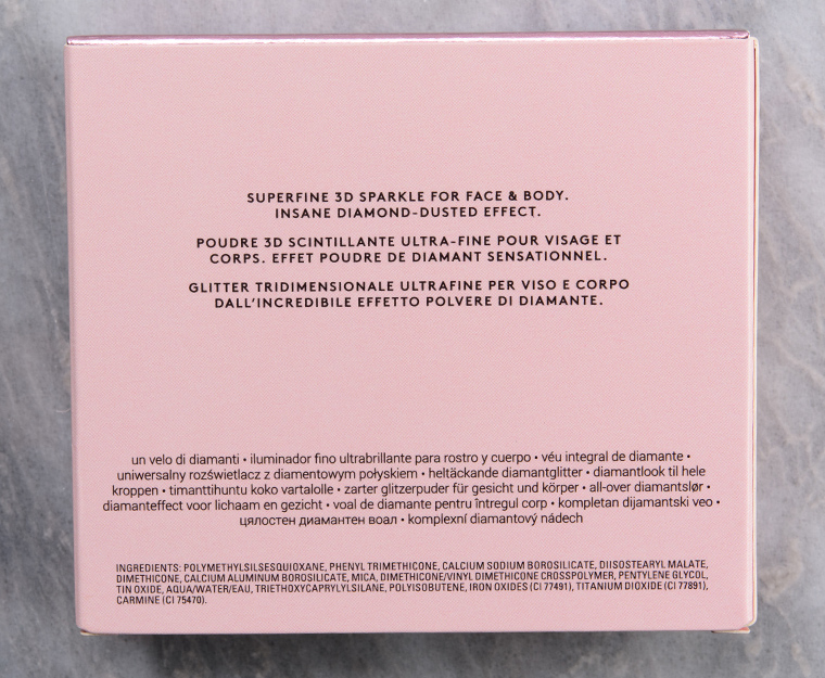 Fenty Beauty Rose Rave Diamond Bomb All-Over Diamond Veil