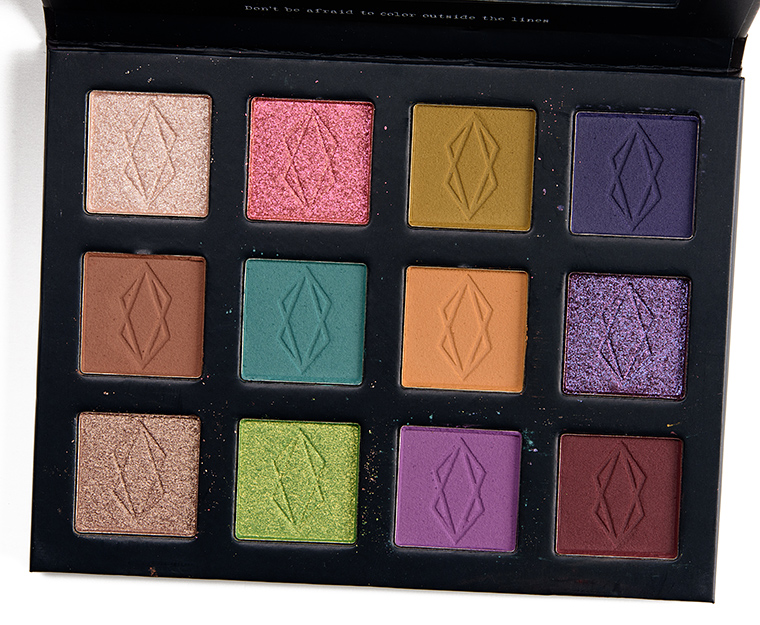 Lethal Cosmetics Velvet Dusk Pressed Powder Palette