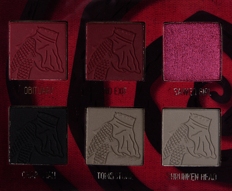 Melt Cosmetics Waiting Room Beetlejuice Pressed Pigment Palette