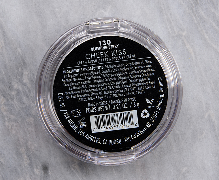Milani Blushing Berry Cheek Kiss Cream Blush