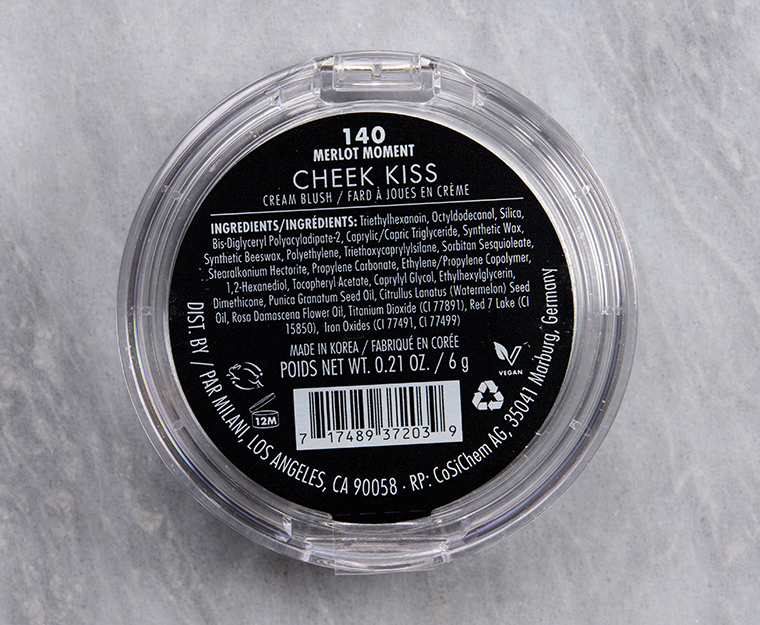 Milani Merlot Moment Cheek Kiss Cream Blush