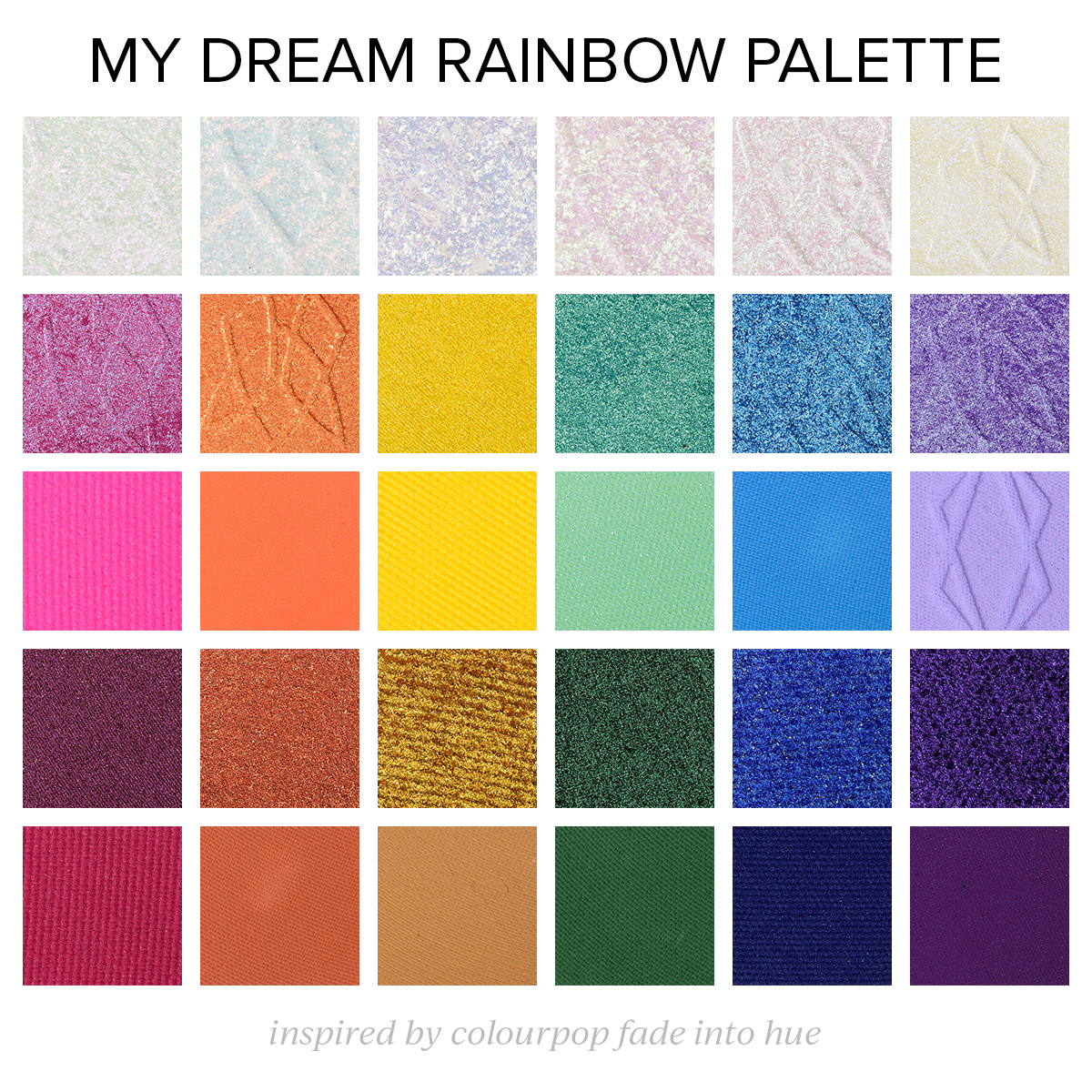 A Rainbow-Inspired Palette to Dream About | Mega Edition