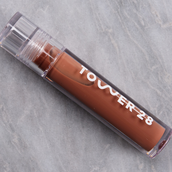 Tower 28 Almond ShineOn Milky Jelly Lip Gloss Review & Swatches