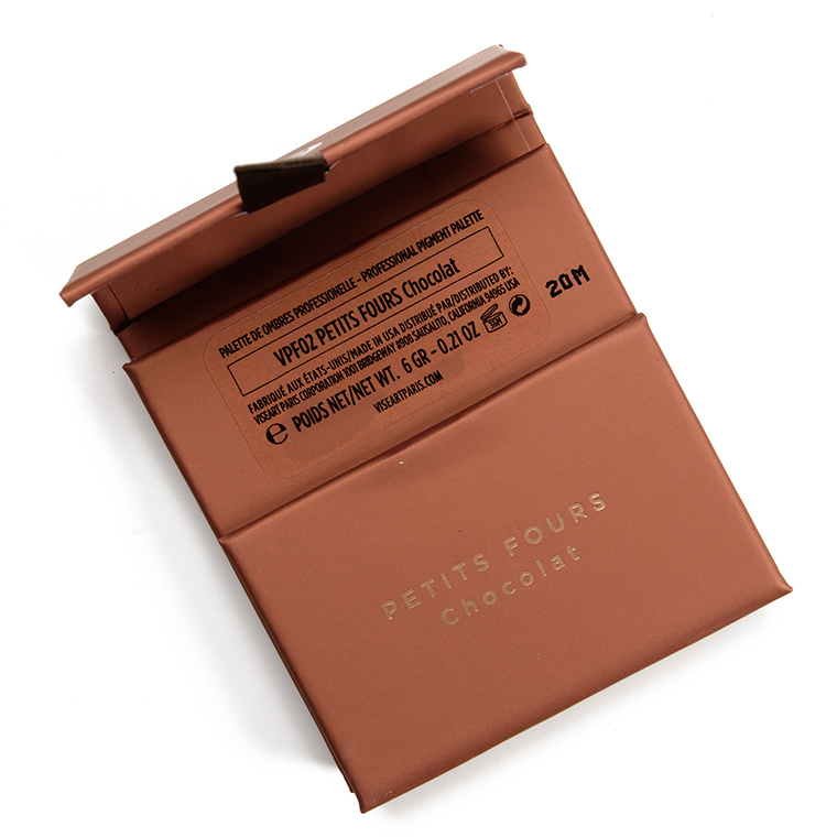 Viseart Chocolat Petits Fours Eyeshadow Palette