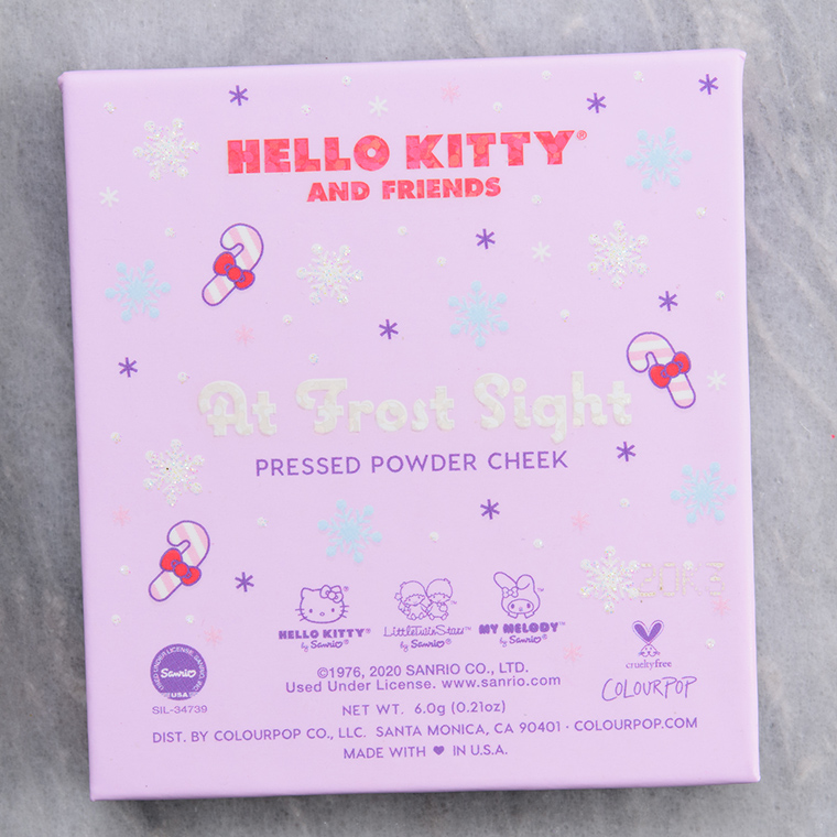 ColourPop At Frost Sight Pressed Powder Blush
