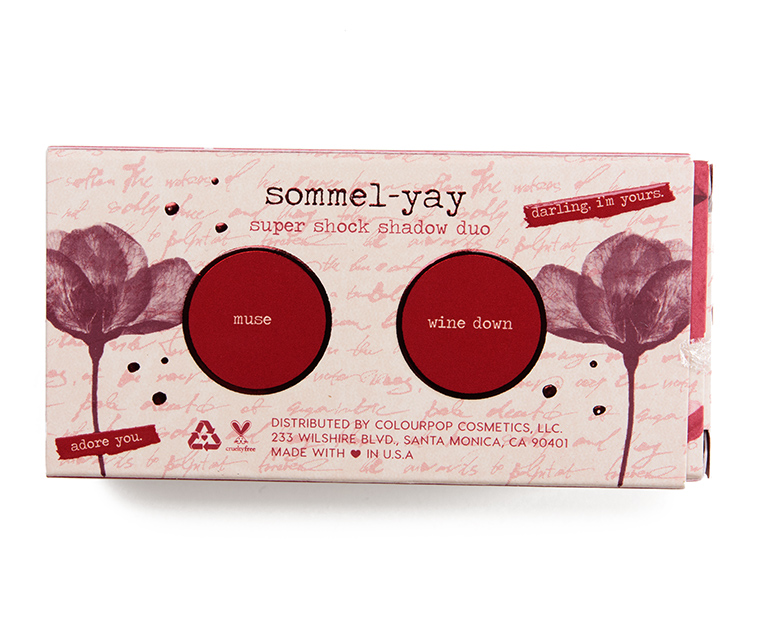 ColourPop Sommel-yay Super Shock Shadow Duo Set