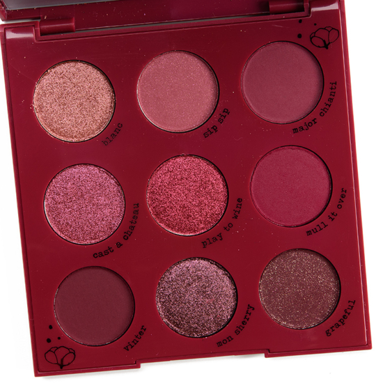 ColourPop Wine and Only 9-Pan Pressed Powder Palette Review & Swatches