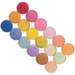 JD Glow Eyeshadow Swatches x18