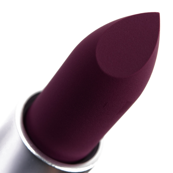 MAC P for Potent Powder Kiss Lipstick