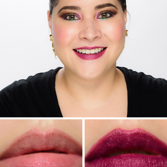 MAC P for Potent Powder Kiss Lipstick Review & Swatches