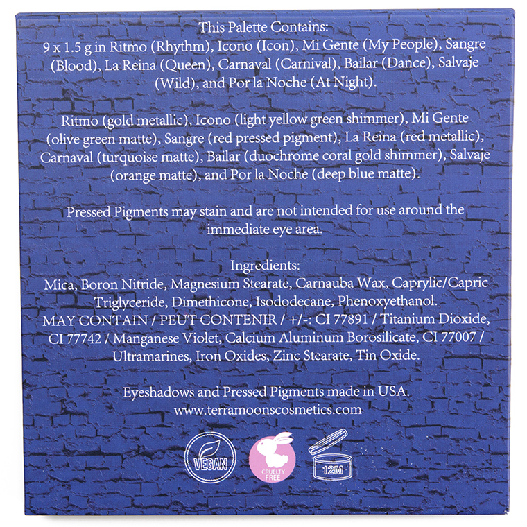 Terra Moons El Barrio 9-Pan Eyeshadow Palette