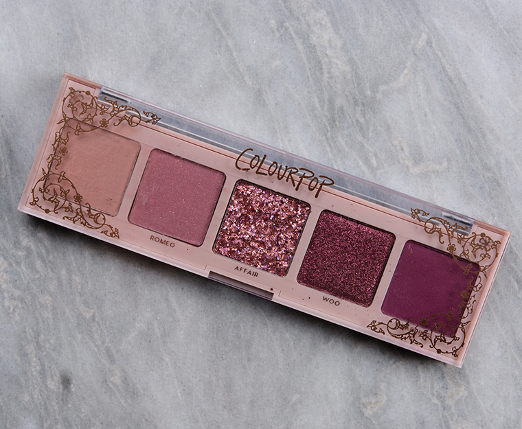 ColourPop Amor 5-Pan Pressed Powder Palette