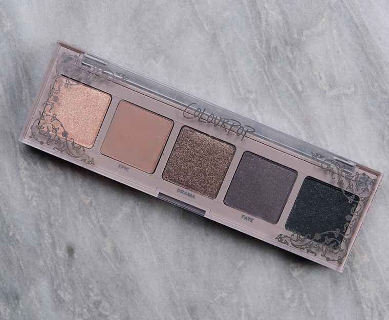 ColourPop Ballad 5-Pan Pressed Powder Palette