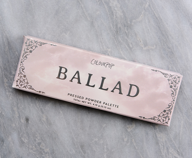 ColourPop Ballad 5-Pan Pressed Powder Palette