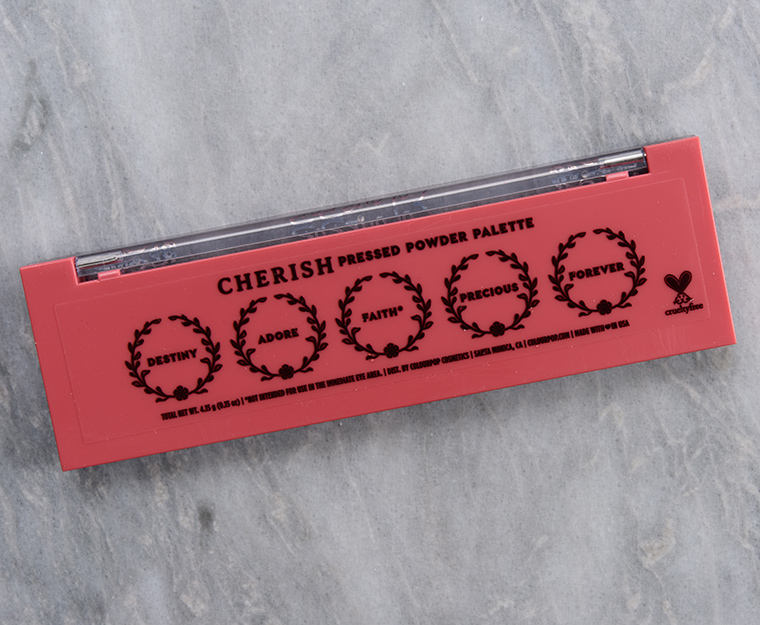 ColourPop Cherish 5-Pan Pressed Powder Palette
