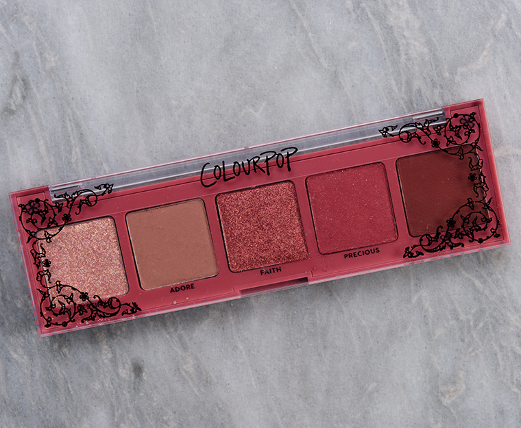 ColourPop Cherish 5-Pan Pressed Powder Palette