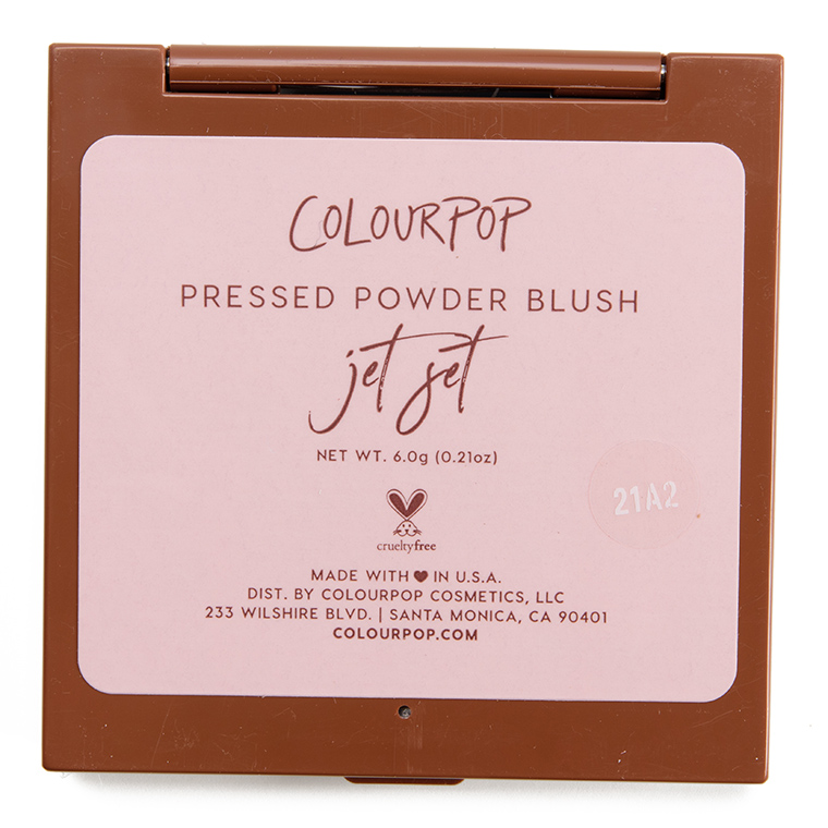 ColourPop Jet Set Pressed Powder Blush