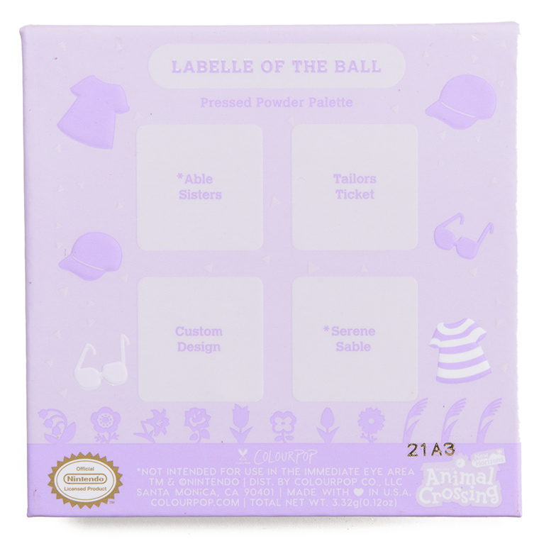 ColourPop Labelle of the Ball Pressed Powder Quad