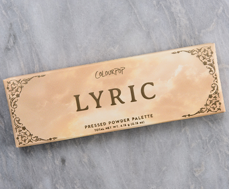 ColourPop Lyric 5-Pan Pressed Powder Palette
