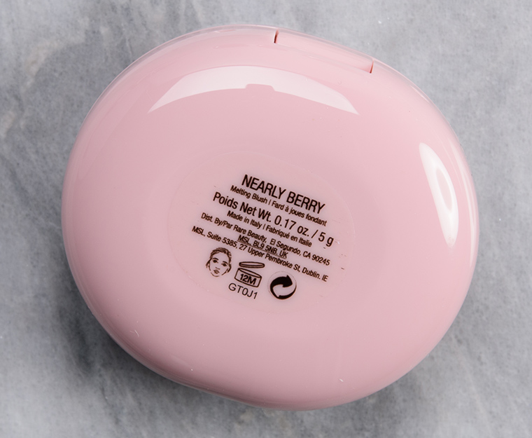 Rare Beauty Nearly Berry Stay Vulnerable Melting Cream Blush