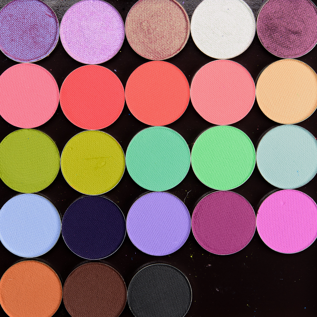 Terra Moons Matte Eyeshadow & Pressed Pigment Swatches (x30)