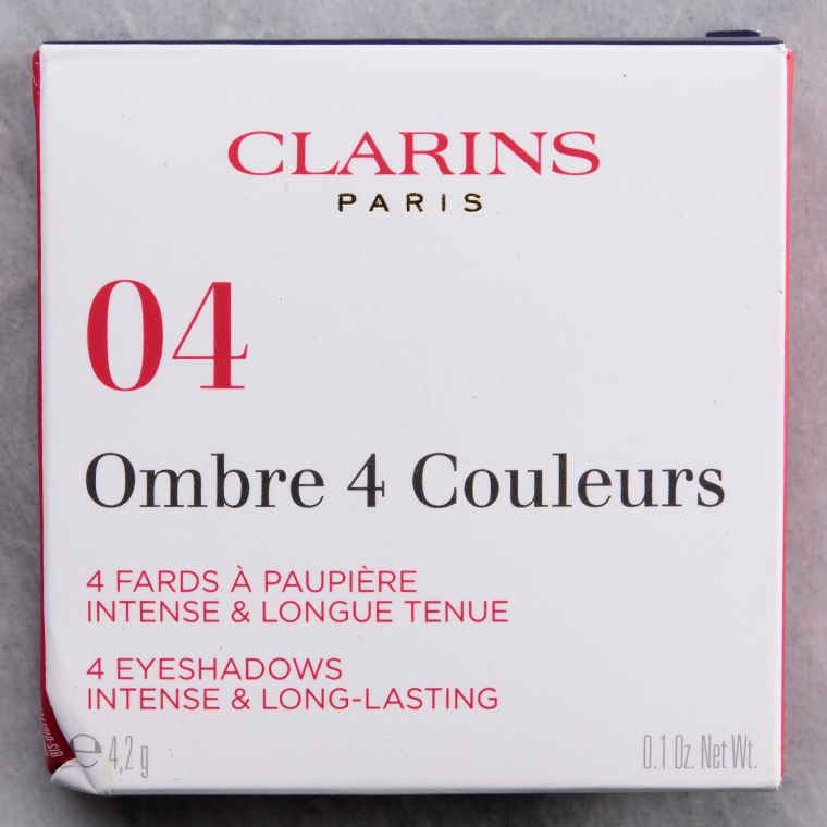 Clarins Brown Sugar (04) 4-Color Eyeshadow Palette