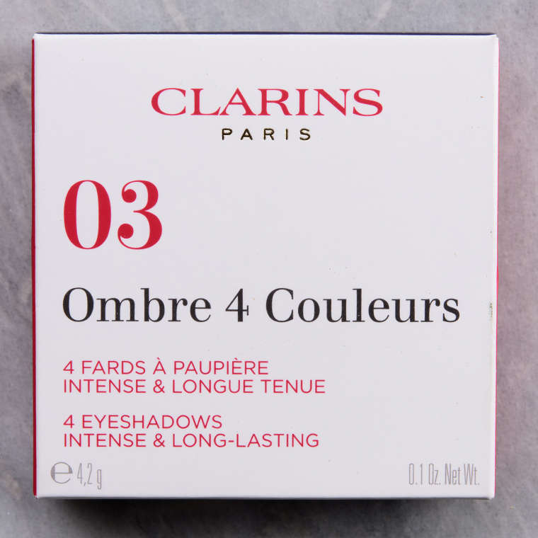 Clarins Flame (03) 4-Color Eyeshadow Palette