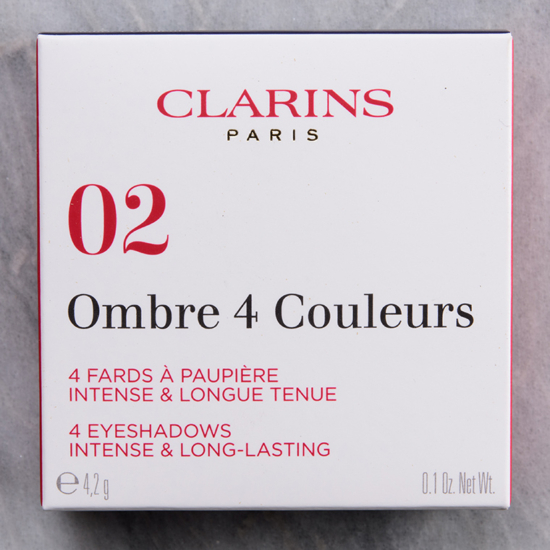 Clarins Rosewood Eyeshadow Quad Review & Swatches