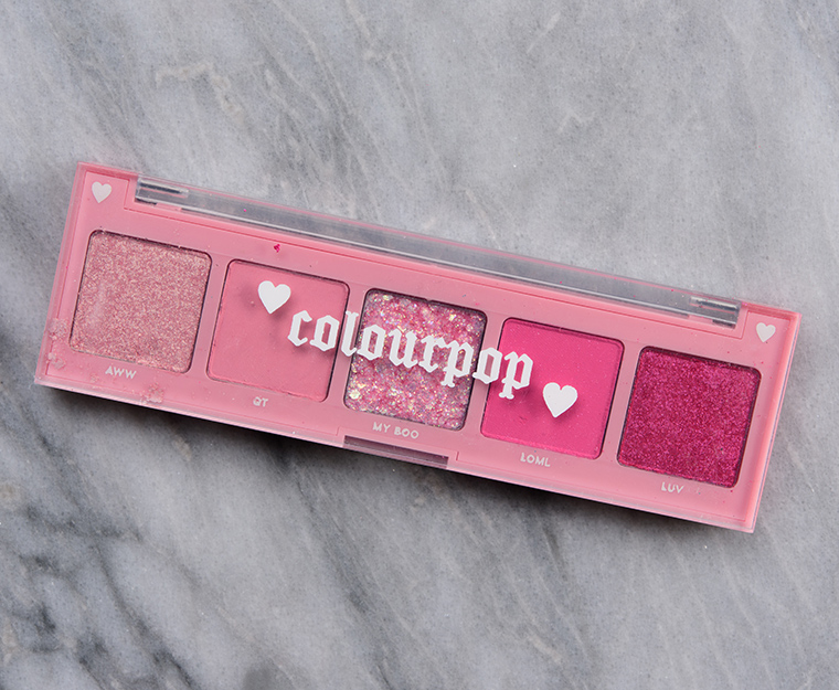 ColourPop 143 5-Pan Pressed Powder Palette