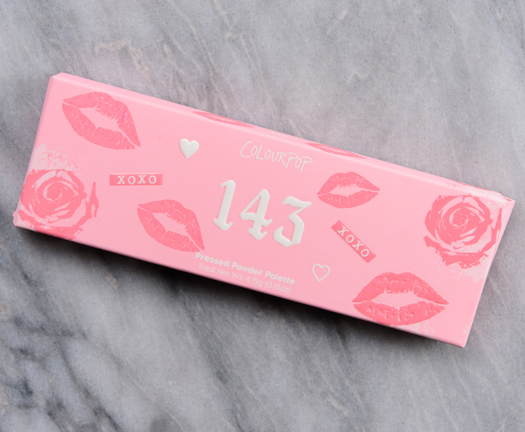 ColourPop 143 5-Pan Pressed Powder Palette