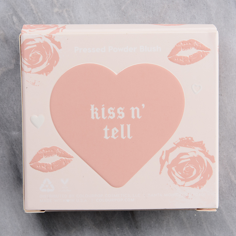 ColourPop Kiss n' Tell Pressed Powder Blush