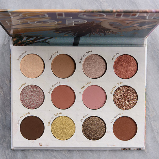 ColourPop 12-Pan Pressed Powder Shadow Palette Off Melrose