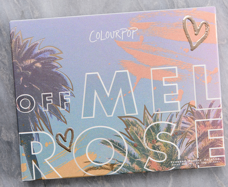 ColourPop Off Melrose 12-Pan Pressed Powder Shadow Palette