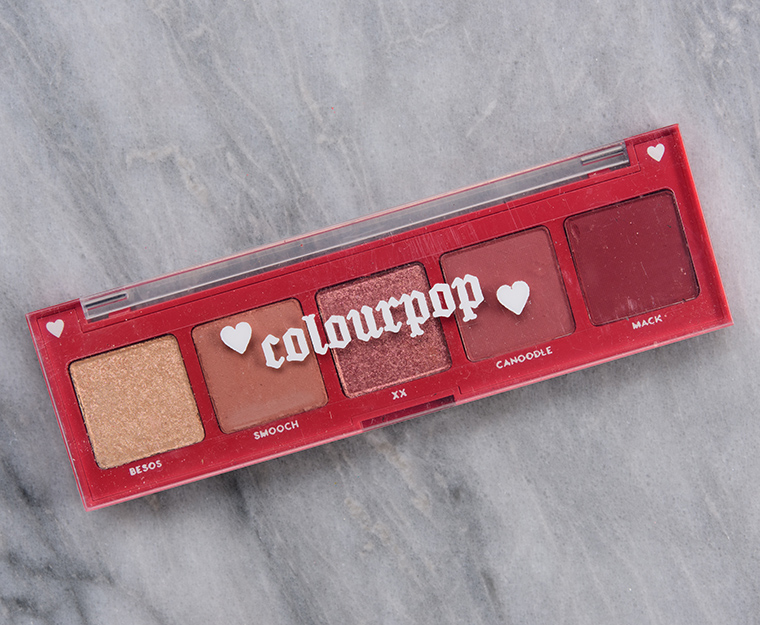 ColourPop SWAK 5-Pan Pressed Powder Palette