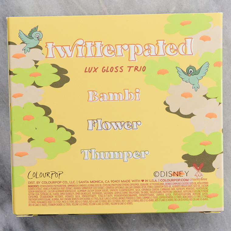 ColourPop Twitterpated Lux Gloss Trio