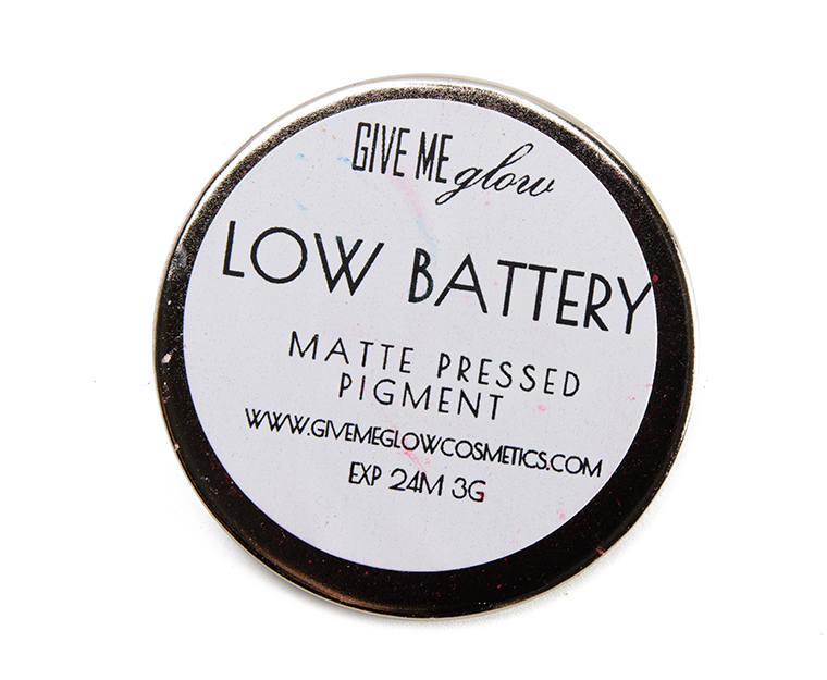 Give Me Glow Low Battery Matte Pressed Pigment