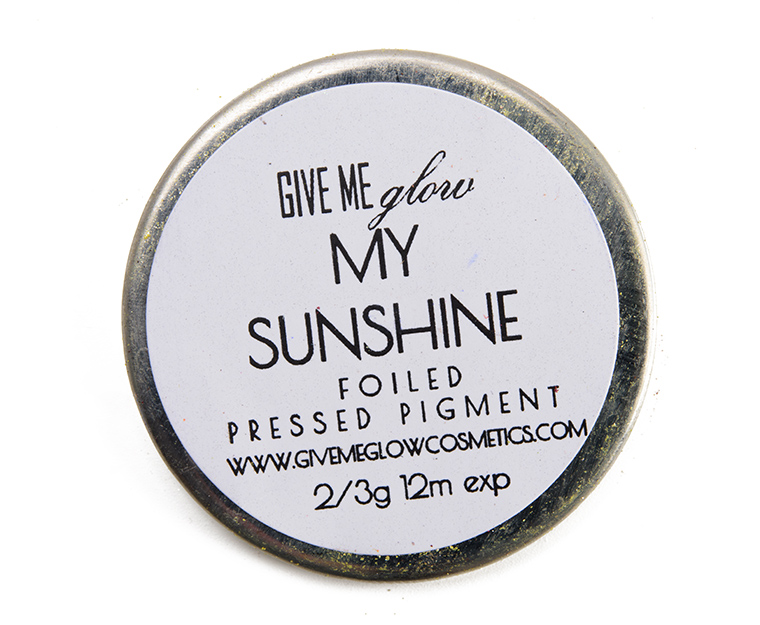 Give Me Glow My Sunshine Foiled Pressed Shadow