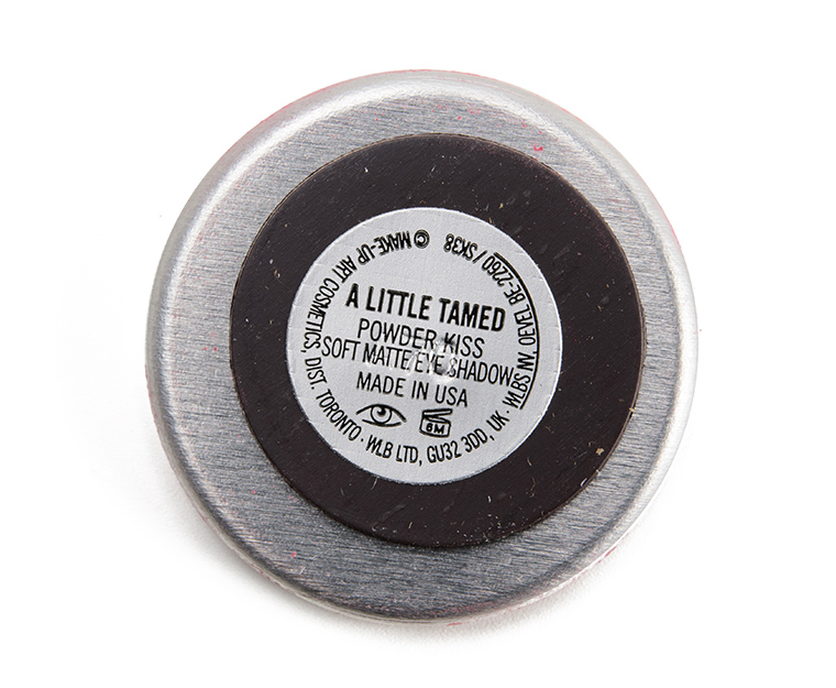 MAC A Little Tamed Powder Kiss Soft Matte Eyeshadow