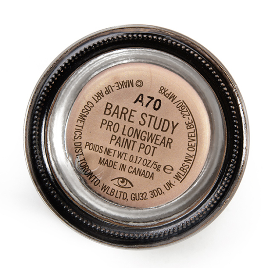 MAC Painterly, Bare Study, Groundwork, Vintage Selection Pro Longwear