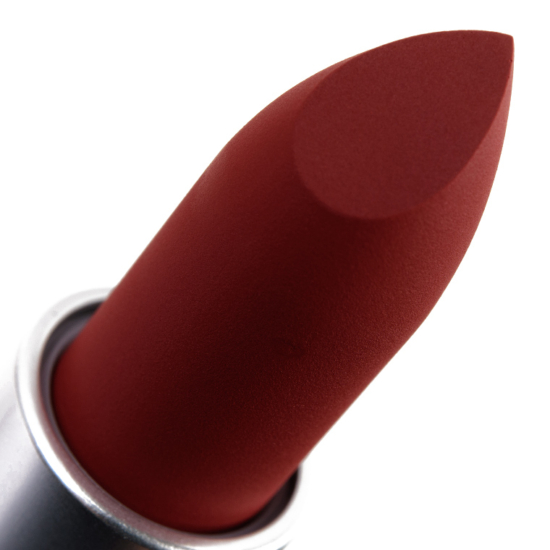 MAC Dubonnet Buzz Powder Kiss Lipstick