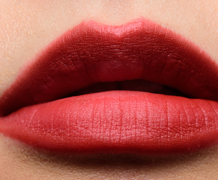 MAC Dubonnet Buzz Powder Kiss Lipstick