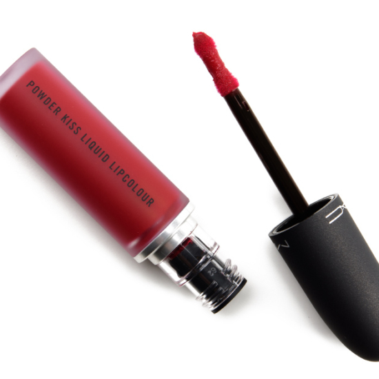 MAC Haute Pants Powder Kiss Liquid Lipcolour