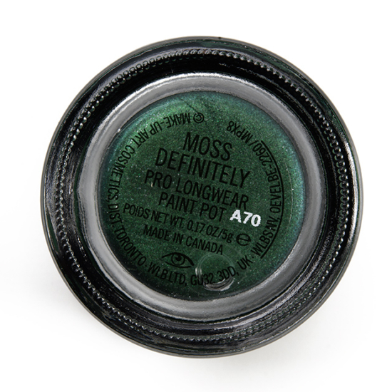 MAC Moss Definitely & Black Mirror Pro Longwear Paint Pots Reviews
