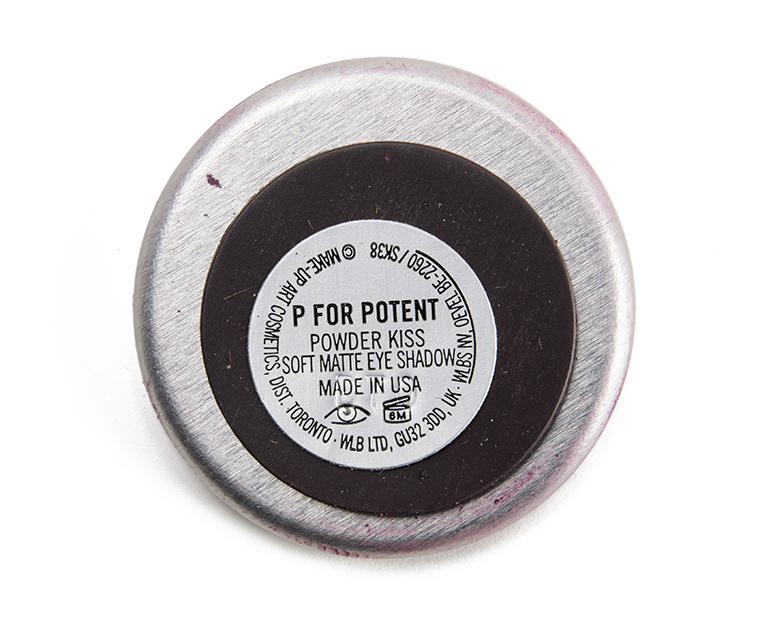 MAC P for Potent Powder Kiss Soft Matte Eyeshadow